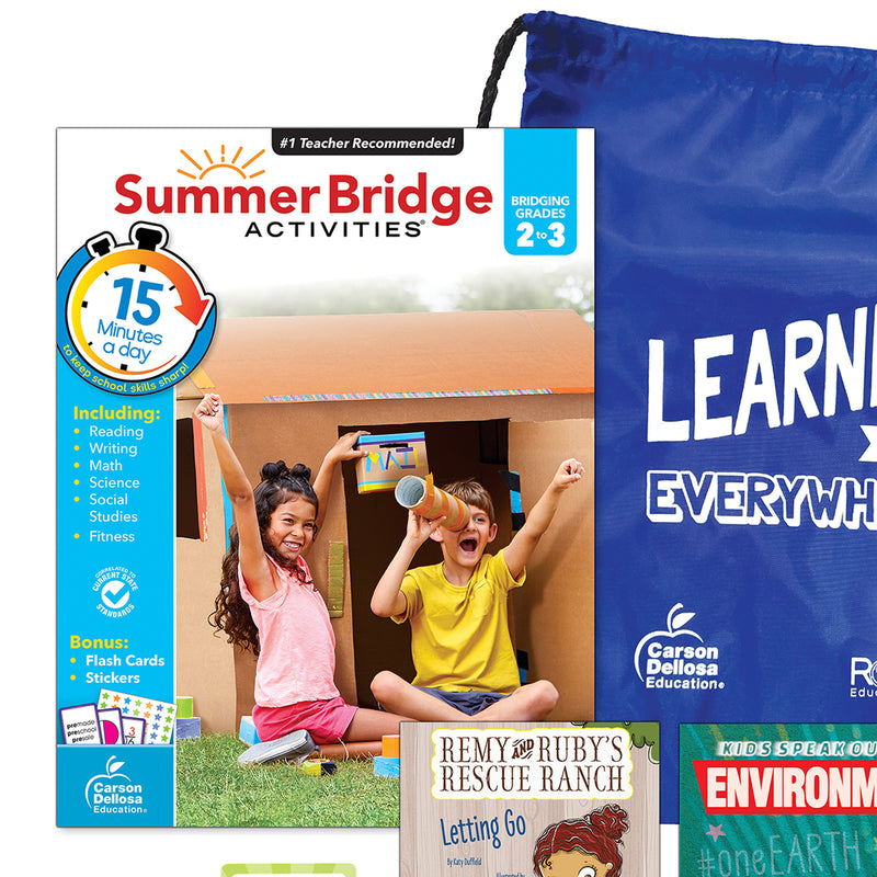 Summer Bridge Essentials Backpack, Grade 2-3