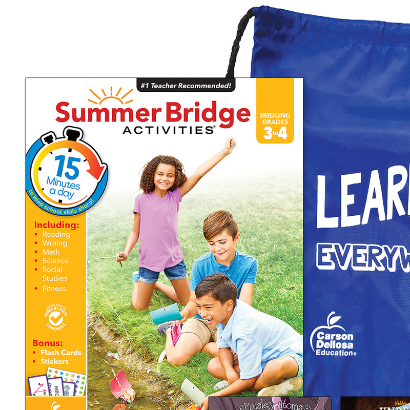 Summer Bridge Essentials Backpack, Grade 3-4