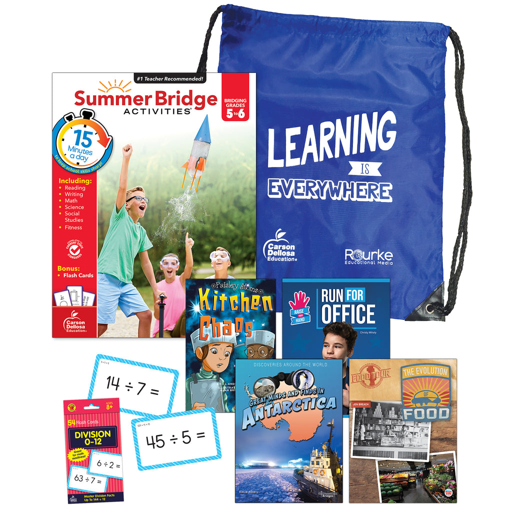 Summer Bridge Essentials Backpack, Grade 5-6