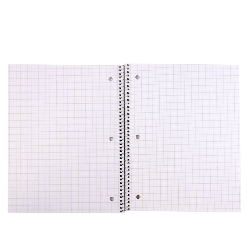 1-subject Notebook Graph Ruled 4x4 Black