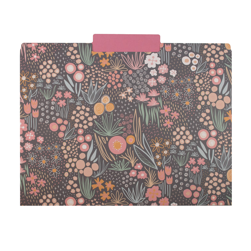 File Folders Assorted Designs 6/pk Signature Series
