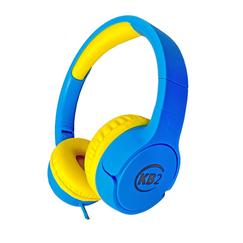 Kb2 Blue Premium Kids Headphones