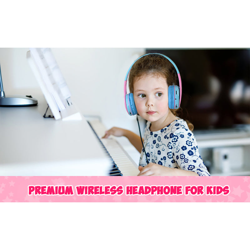 Kb2 Pink Premium Kids Headphones