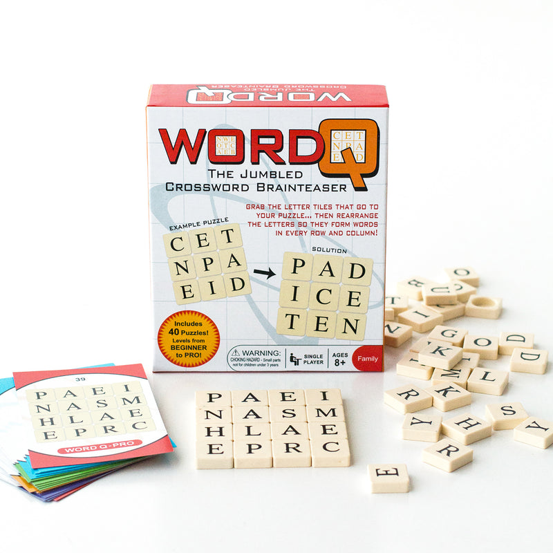 Word Q: The Jumbled Crossword Brainteaser Game