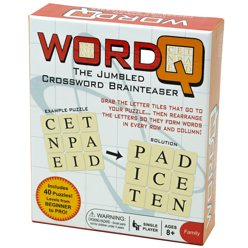 Word Q: The Jumbled Crossword Brainteaser Game