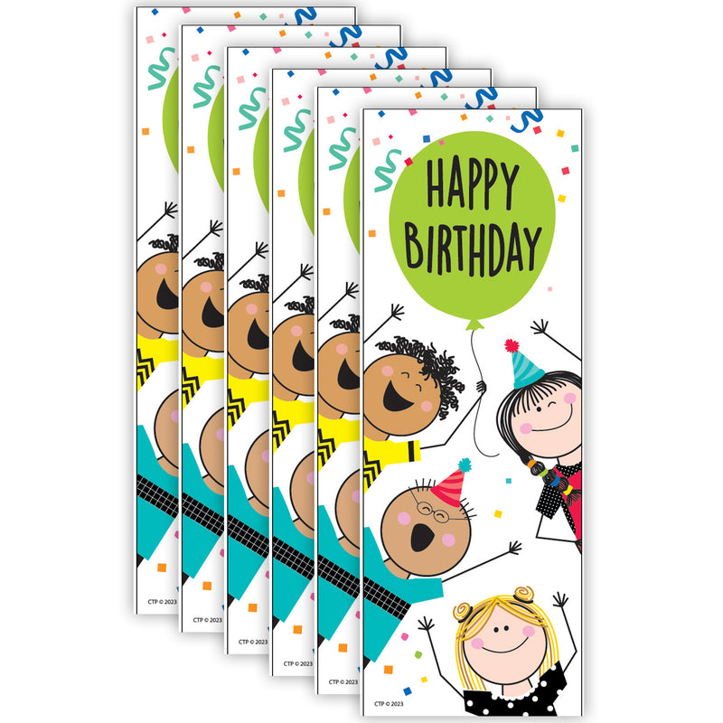 Happy Birthday Bookmark, 30 Per Pack, 6 Packs