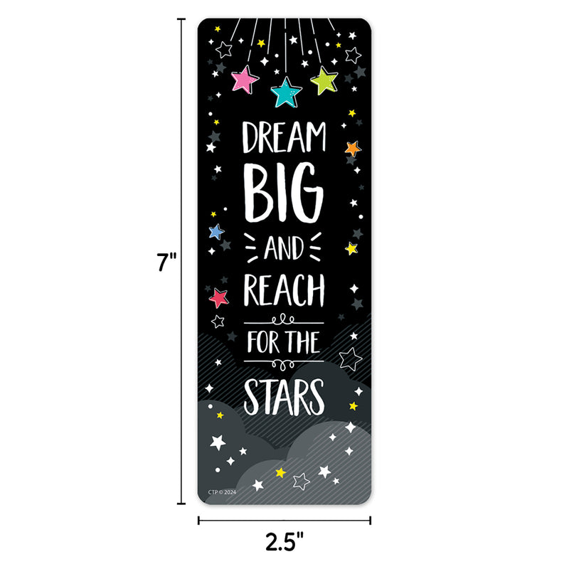 Star Bright Positive Mindset Bookmark, 30 Per Pack, 6 Packs