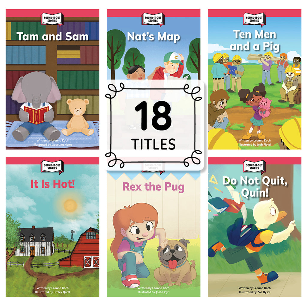 Sound-It-Out Stories Decodable Readers Set 1