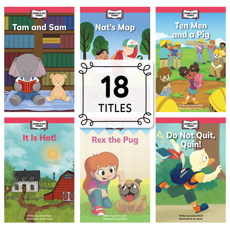 Sound-It-Out Stories Decodable Readers Set 1