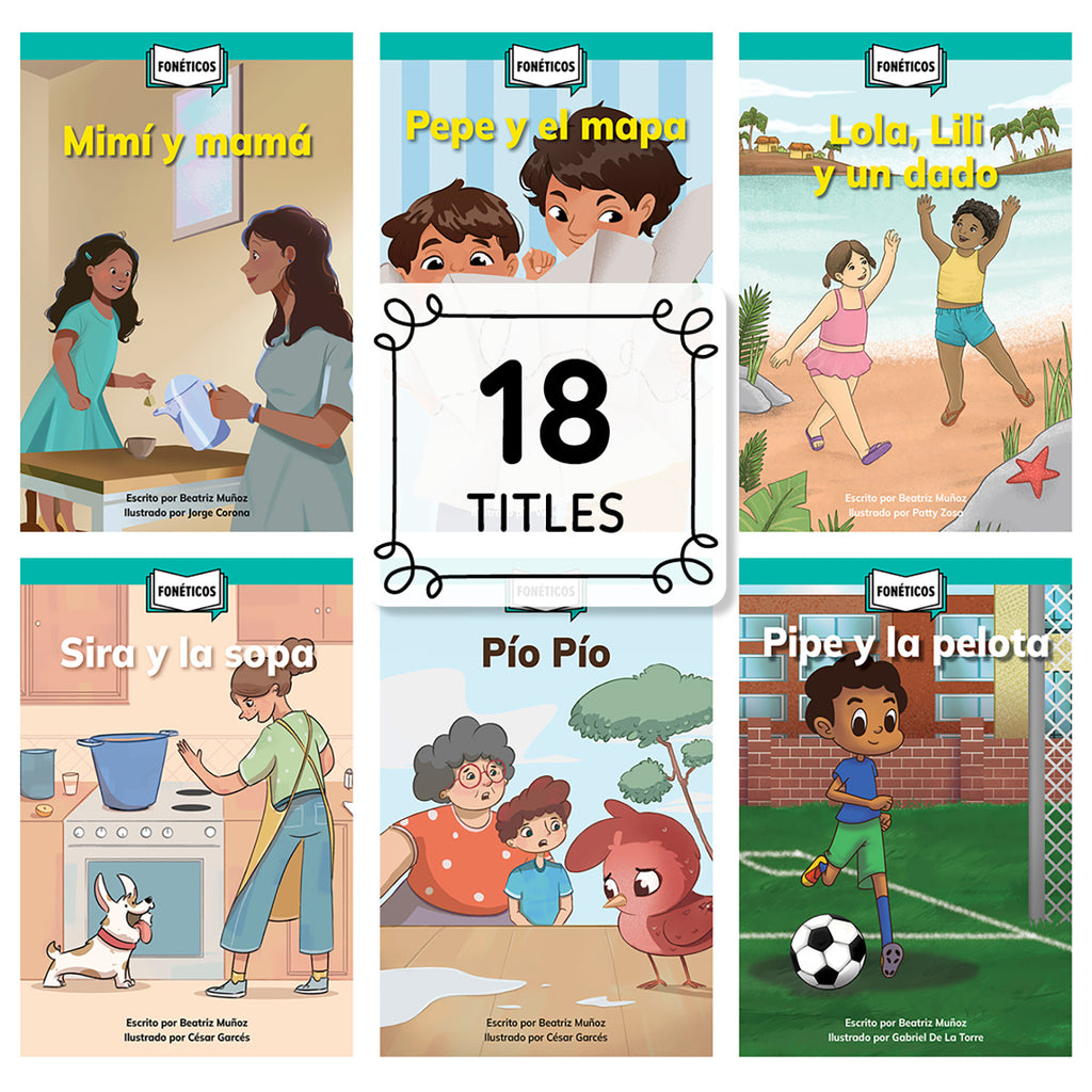 Fonéticos Decodable Readers Set 1