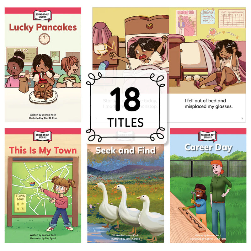 Sound-It-Out Stories Decodable Readers Set 2