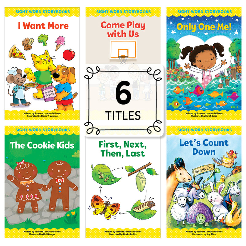 Sight Word Storybooks Set 4, 6 Books