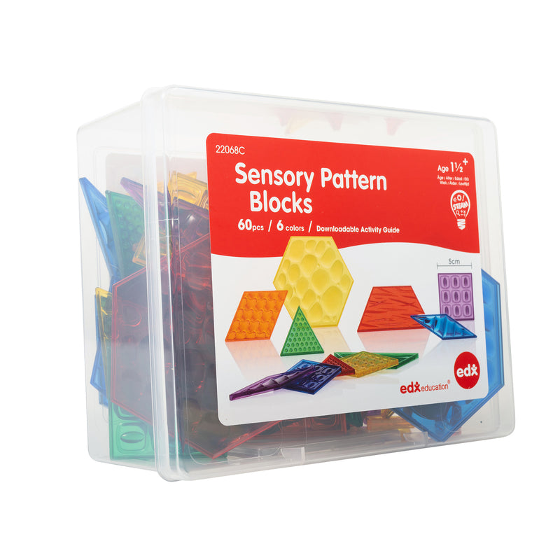 Translucent Sensory Pattern Blocks