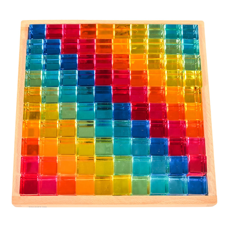 Gem Cube Mirror Tray