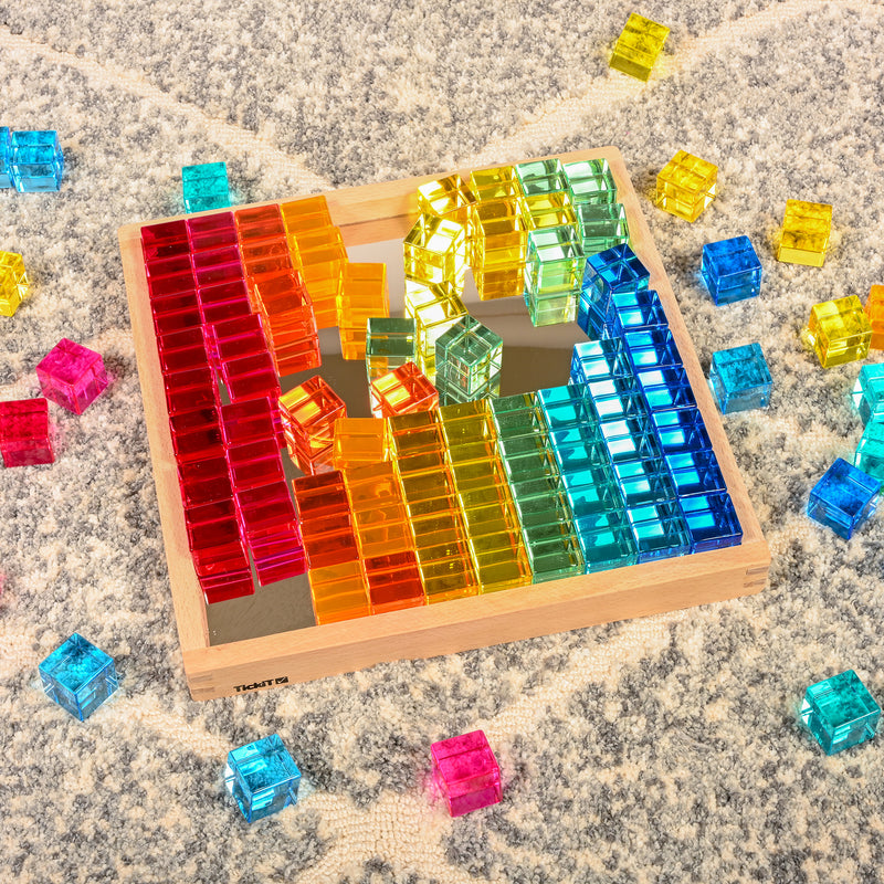 Gem Cube Mirror Tray