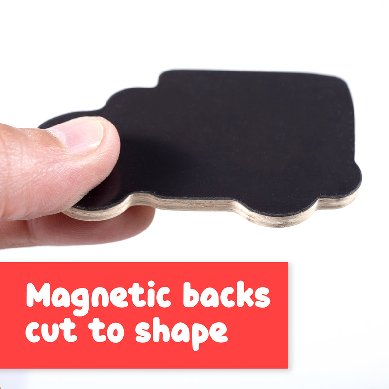 Wooden Magnets Transport 20/st