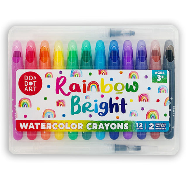 Rainbow Bright Watercolor Crayons