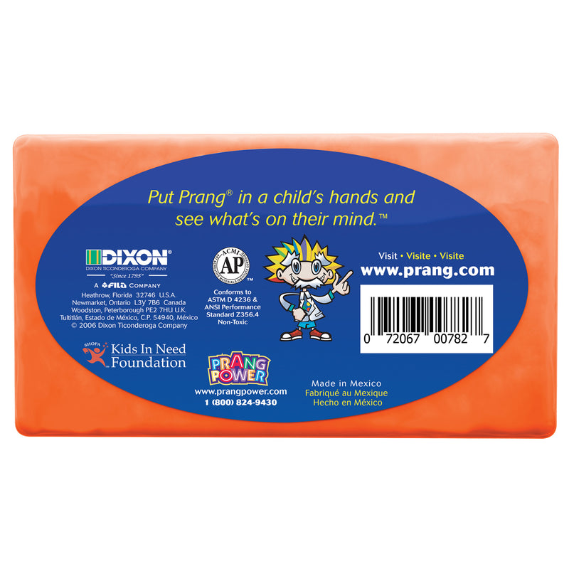 Modeling Clay, 1 lb. Per Pack, Orange, Pack of 12