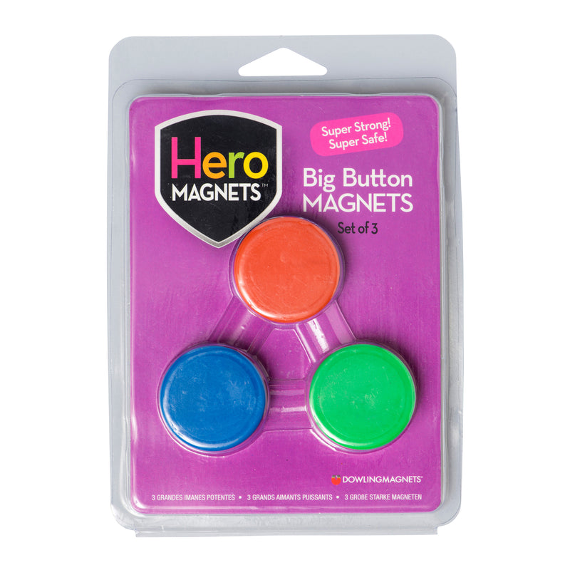 Hero Magnets Bundle: Button, Blocks & Rings, 18 Pieces