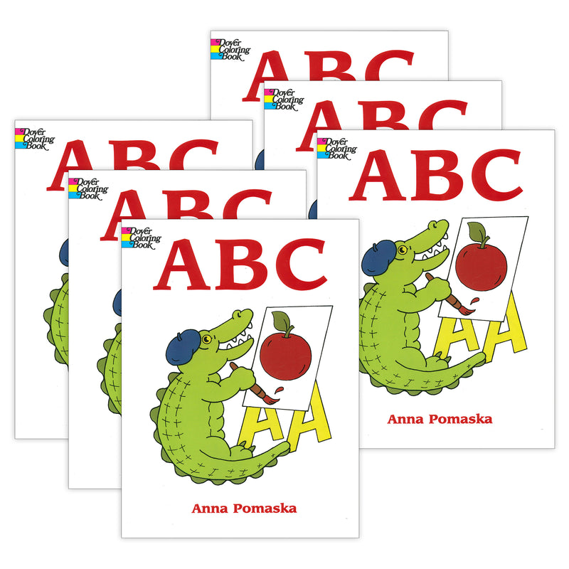 ABC Coloring Book, Pack of 6