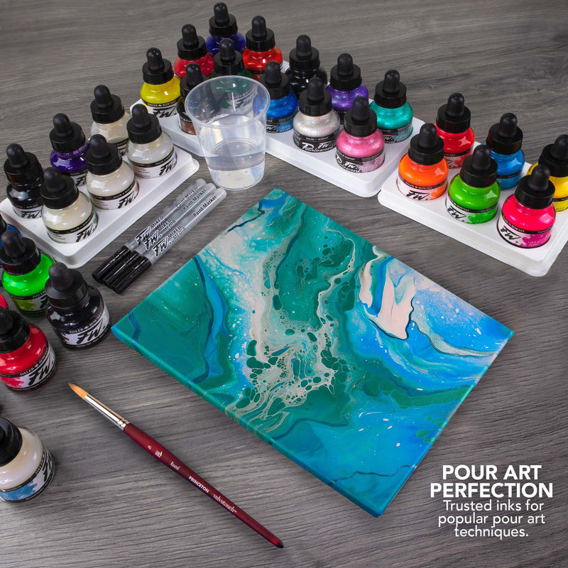 Fw Acrylic Ink White 29.5ml Daler-rowney