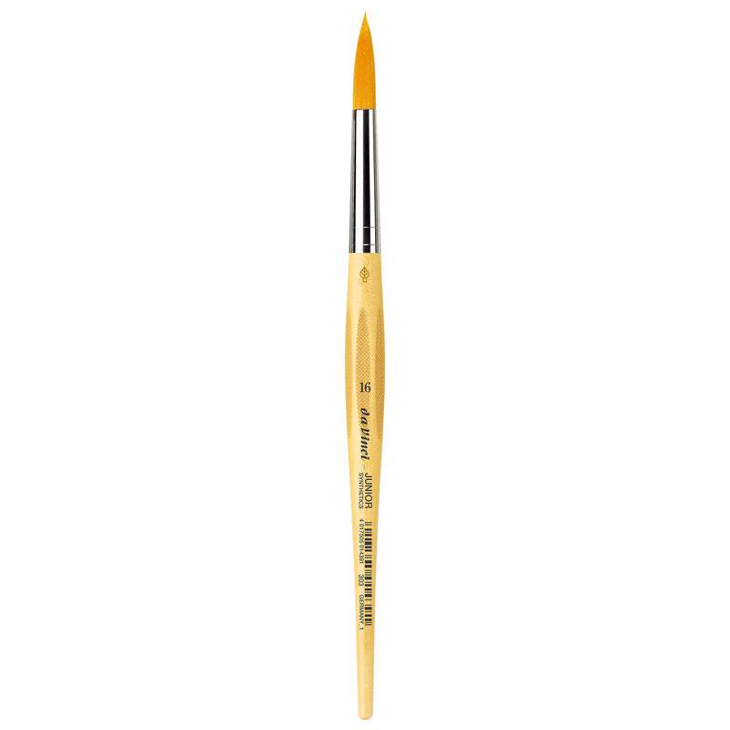 JUNIOR Synthetics Student Brush, Synthetic, Tempera, Round, Series 303, Size 16