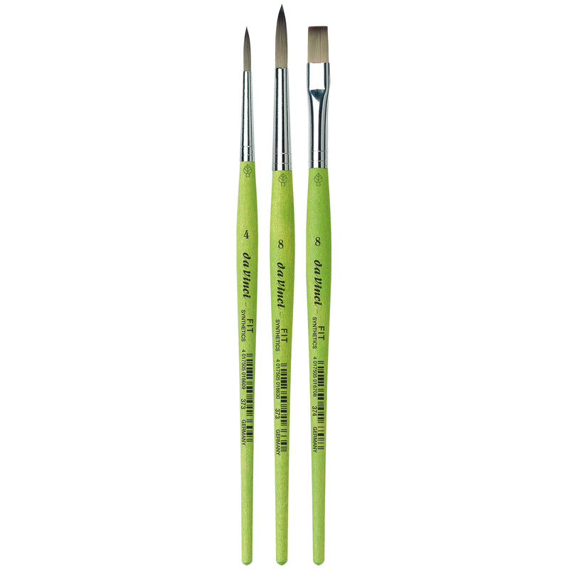 Fit Synthetics 3 Brush Set