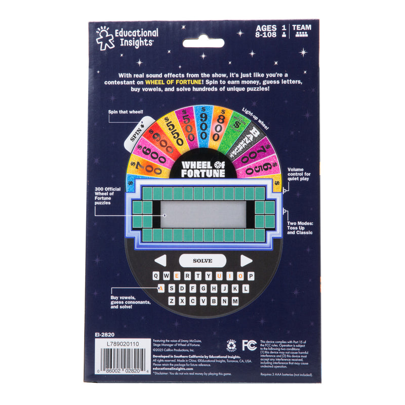 Wheel of Fortune® Electronic Game