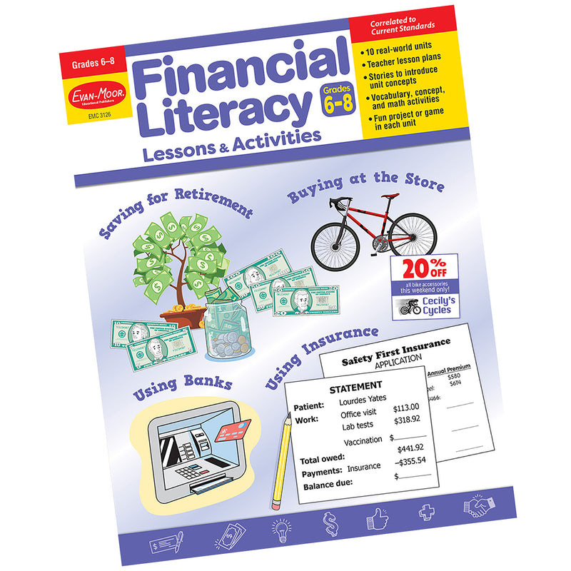 Financial Literacy Lessons & Activities, Grade 6