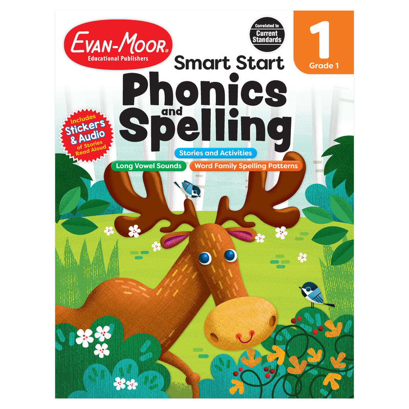 Early Learning Spelling Activity Book Bundle, Grade 1