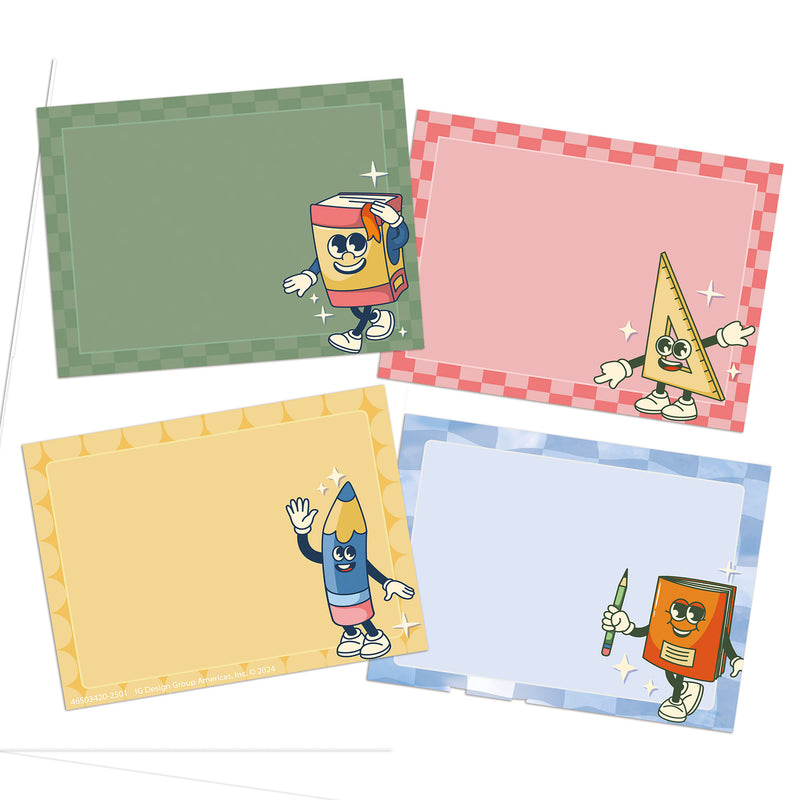 Scool Era Name Tags