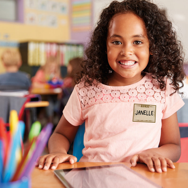 Wild Wild Classroom Name Tags