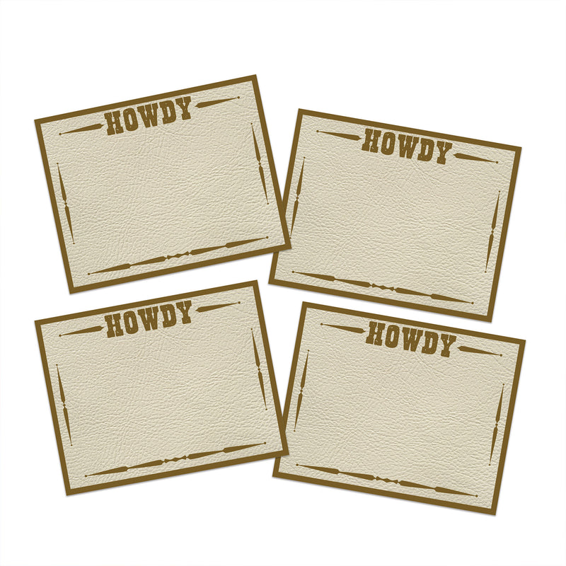 Wild Wild Classroom Name Tags