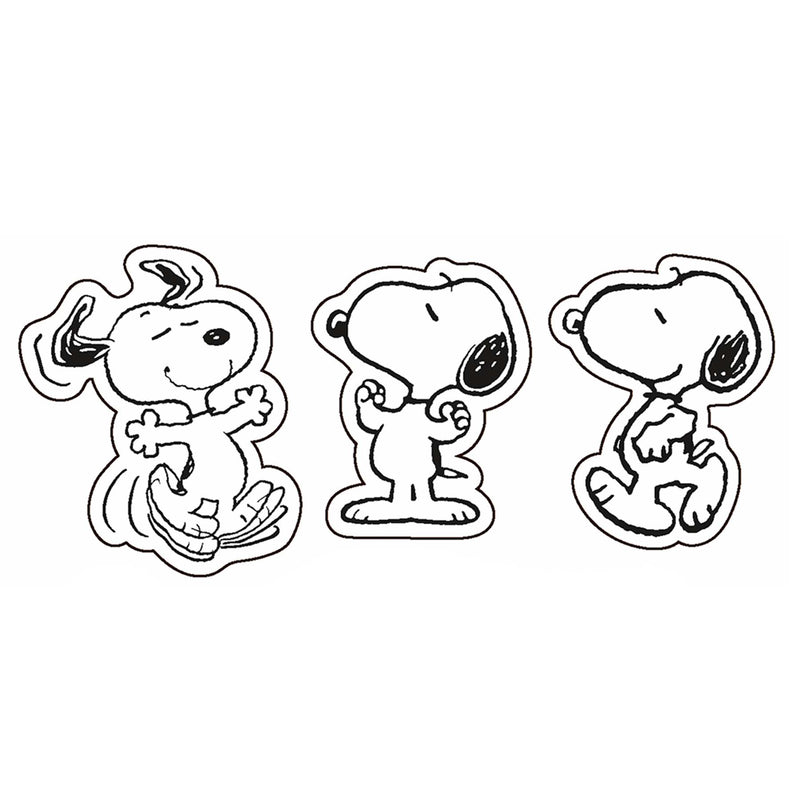 Peanuts Snoopy Giant Stickers Die Cut