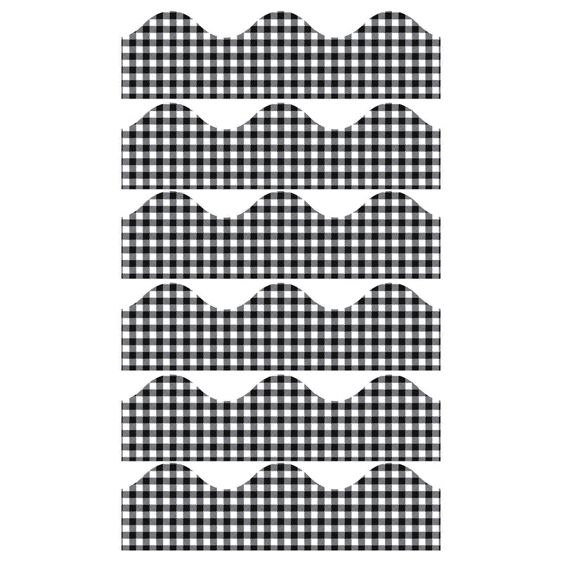 Gingham Extra Wide Deco Trim®, 37 Feet Per Pack, 6 Packs