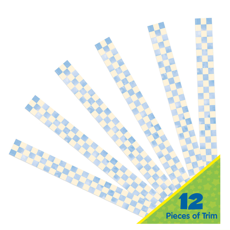 Checkered Sky Deco Trim