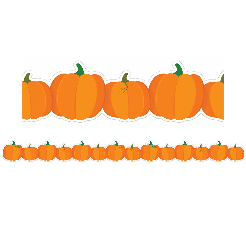 Pumpkins Extra Wide Deco Trim