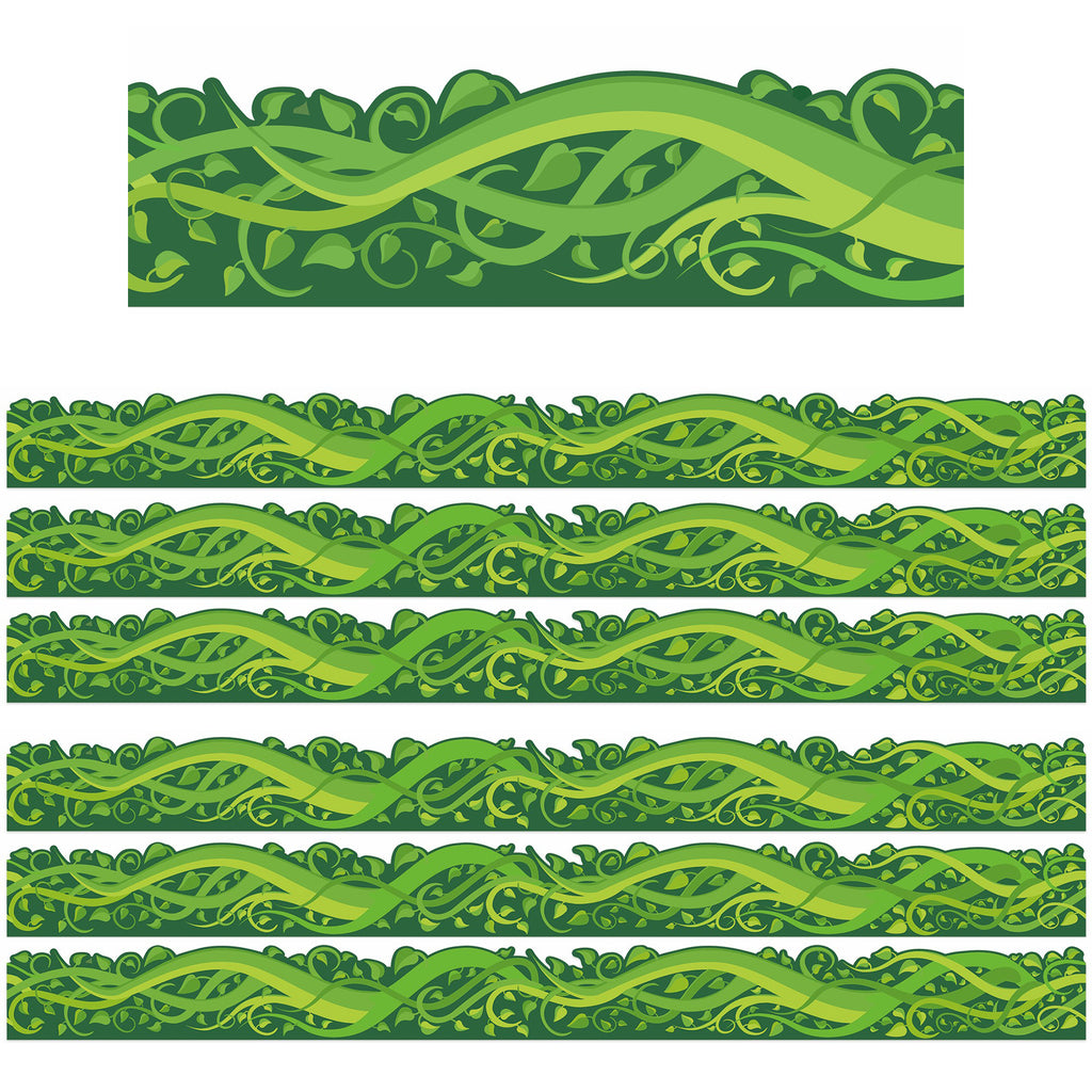 Once Upon A Dream Vines Extra Wide Die-Cut Deco Trim®, 37 Feet Per Pack, 6 Packs