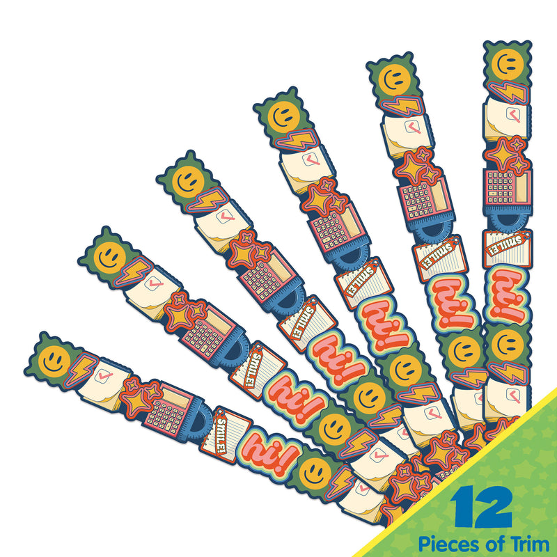 School Icons Deco Trim Extra Wide