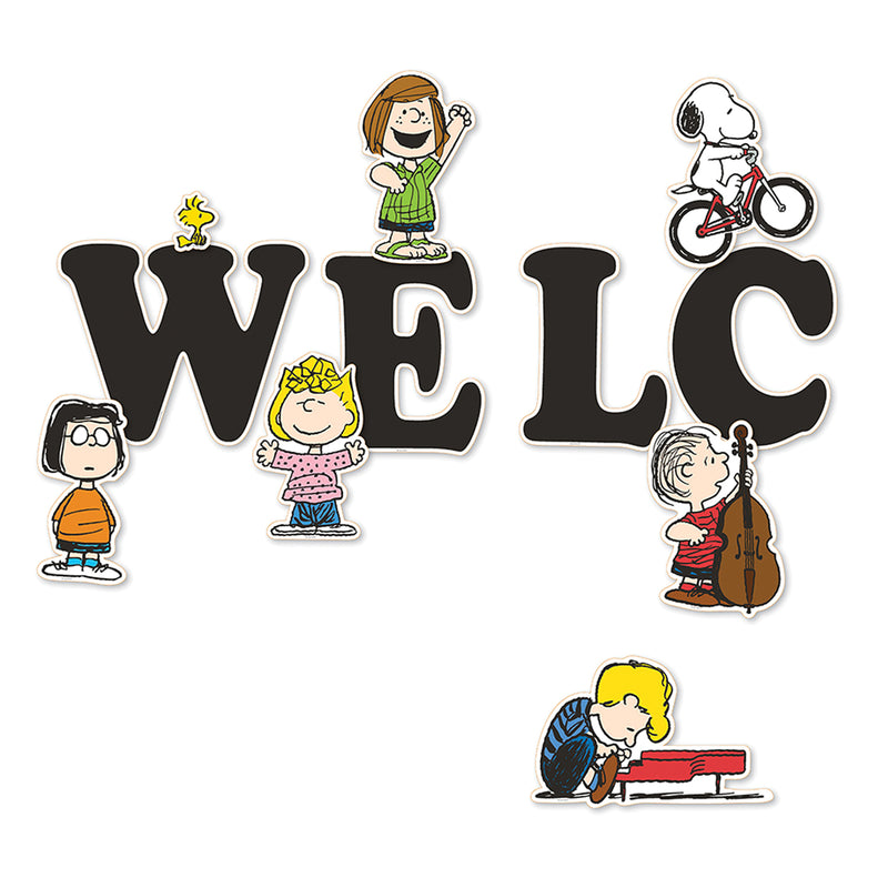 Peanuts® Giant Welcome Bulletin Board Set, 22 Pieces