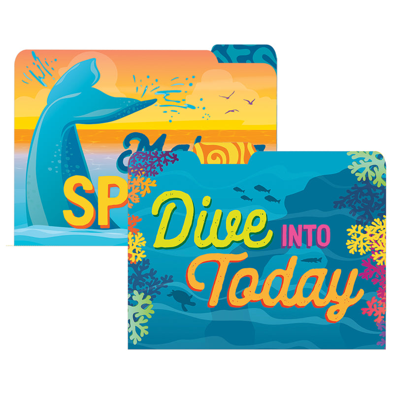 Seas The Day File Folders