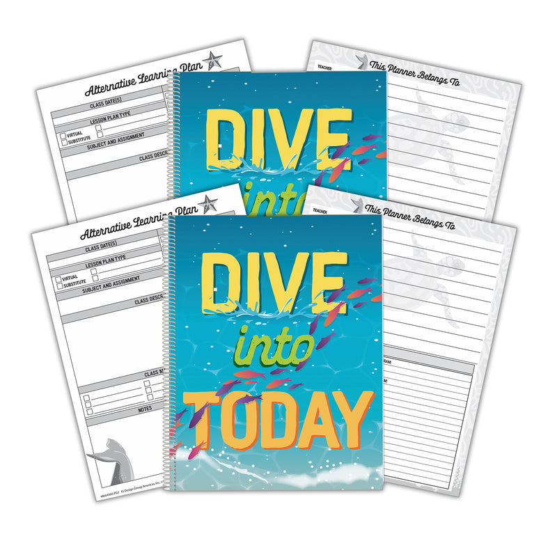 Seas the Day Lesson Plan & Record Books, Pack of 2