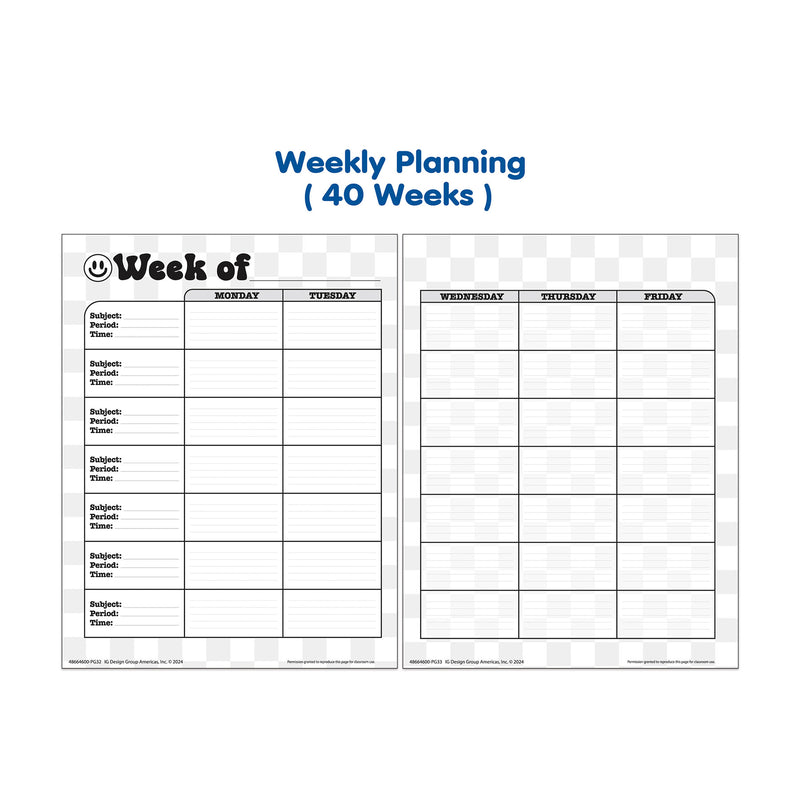 Scool Era Lesson Plan & Record Book