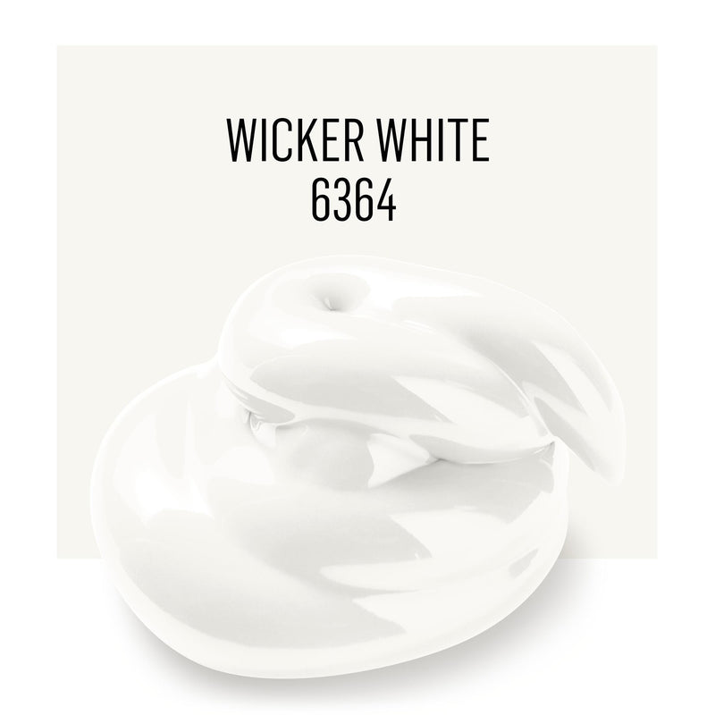 Acrylic Paint Matte Wicker Wht 16oz Folkart