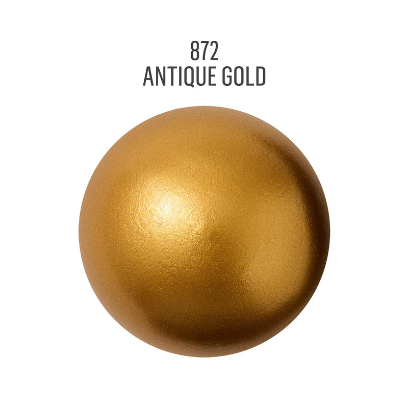 Acrylic Paint Metallic Antique Gold Folkart 8oz