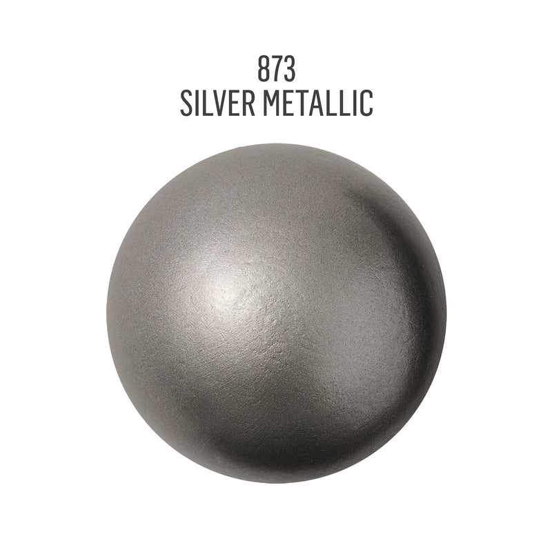 Acrylic Paint Metallic Silver 8oz Folkart