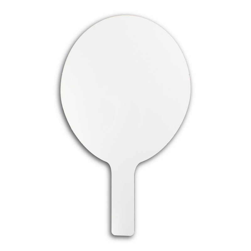 6pk Oval Dry Erase Answer Paddle