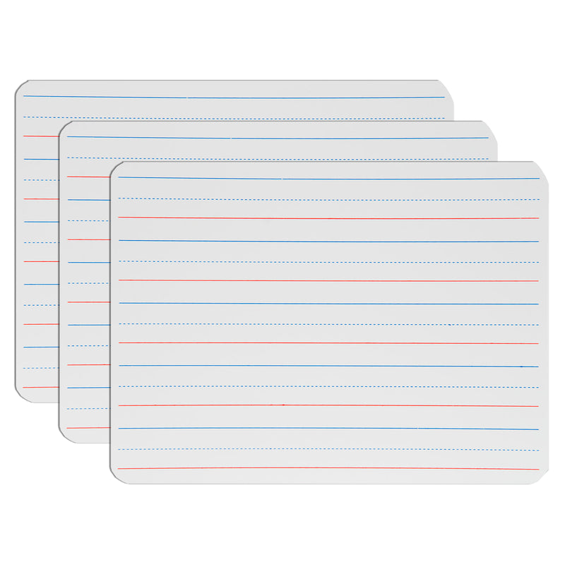 3pk Magnet Ruled/dry Erase 9x12 Two Sided