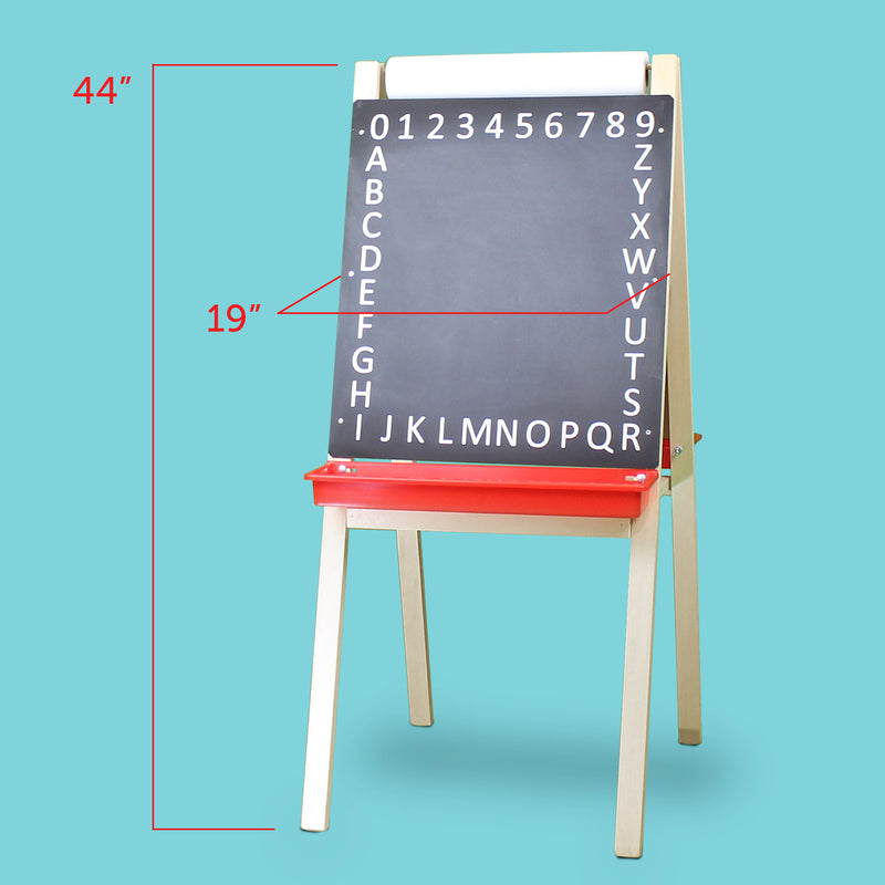 Child's Paper Roll Easel, 44"H x 19"W