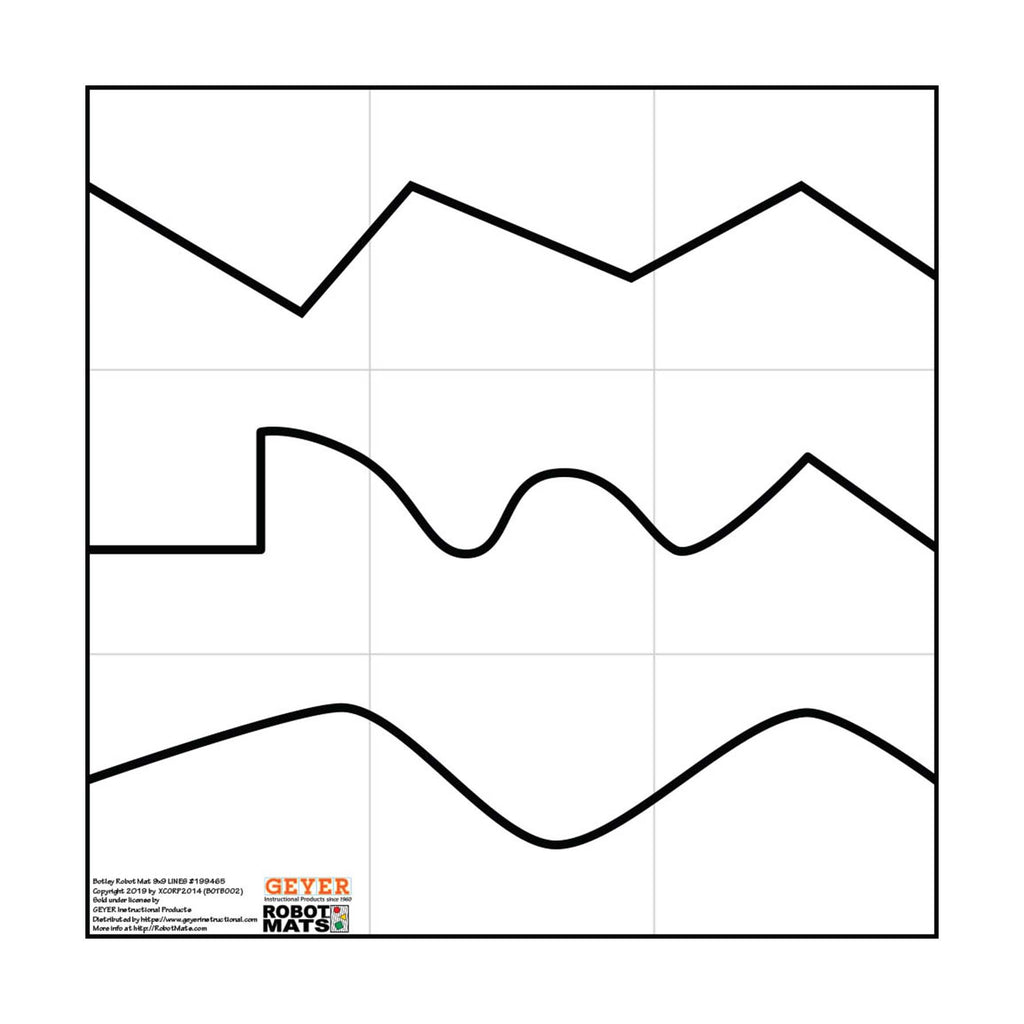 Botley Line Following Mat, 27" x 27"